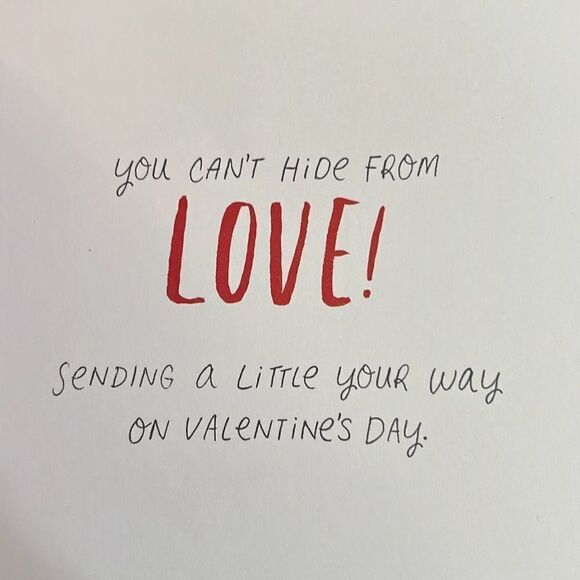 Valentine’s Day Card by American Greetings 6.25” x 6.25” Brand New in Package - Picture 2 of 4